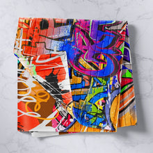 Load image into Gallery viewer, Teens Graffiti Pattern Tapestry Youth Hip Hop Style Wall Hanging for Kids Boys Young Man Graffiti Pattern Wall Blanket Street Culture Theme Wall Art Room Decor Sofa Cover