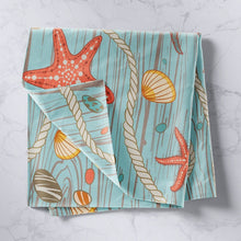 Load image into Gallery viewer, Starfish Wall Blanket Ocean Marine Themed Wall Hanging Sea Creatures Tapestry For Kids Girls Boys Nautical Sealife Wall Art Ultra Soft Room Decor  Picnic Sheet