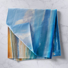 Load image into Gallery viewer, Ocean Themed Wall Hanging Blue Sea Printed Tapestry Hawaiian Beach Wall Blanket for Children Kids Girls Women Microfiber Summer Holiday Wall Art Painting Art Room Decor Picnic Sheet