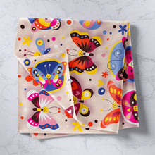 Load image into Gallery viewer, Girls Butterfly Wall Hanging Girly Cute Butterflies Print Tapestry Floral Flowers Pattern Wall Blanket for Children Kids Women Cartoon Flying Insects Wall Art Room Decor Picnic Sheet