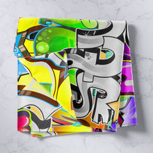 Load image into Gallery viewer, Hippie Graffiti Tapestry Teens Hip Hop Style Wall Hanging for Kids Boys Youth Graffiti Pattern Wall Blanket Breathable Street Culture Theme Wall Art Room Decor Sofa Cover