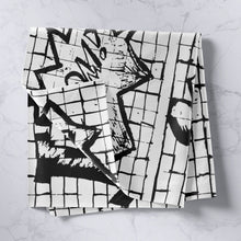 Load image into Gallery viewer, Hip Hop Style Wall Blanket Teens Street Culture Theme Tapestry Young Man Graffiti Pattern Wall Hanging for Kids Teens Bedroom Decor Black White Wall Art Bedding Throw Blanket