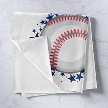 Load image into Gallery viewer, Sports Baseball Tapestry for Boys Teens American Flag Bedding Throw Blanket Kids 3D Baseball Tapestries Wall Hanging Youth Sports Theme Wall Blanket,Bedding Collection
