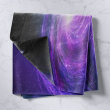 Load image into Gallery viewer, Galaxy Tapestry for Girls Children Women Outer Space Themed Wall Hanging Decorative Purple Starry Sky Wall Blanket Milky Way Wall Art Picnic Sheet