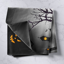 Load image into Gallery viewer, Halloween Theme Bedding Throw Blanket Kids Boys Teens Pumpkin Lantern Castle Night Tapestries Wall Hanging Horrible Cemetery Tapestry Luxury Wall Blanket,Bedding Collection