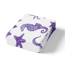 Load image into Gallery viewer, Octopus Duvet Cover Whale Starfish Seahorse Bedding Set Ocean Creature Themed Comforter Cover for Boys Girls Children Bedroom Decor Marine Cartoon Sealife Bedspread Cover