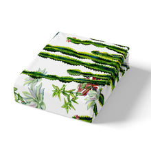 Load image into Gallery viewer, Cactus Printed Bedding Set Boho Succulent Comforter Cover for Kids Adult Women Botanical Pattern Duvet Cover Green Plants Bedspread Cover Room Decor 2/3pcs