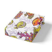 Load image into Gallery viewer, Sea Turtle Comforter Cover Kids Reptile Printed Bedding Set for Boys Girls Children Ocean Marine Themed Duvet Cover Stain Resistant Underwater Animal Room Decor Quilt Cover 2/3pcs