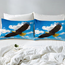 Load image into Gallery viewer, Eagle Duvet Cover Safari Animal Themed Bedding Set For Kids Women Men Adults Cool Bird Comforter Cover Ultra Soft Wildlife Style Decor Bedspread Cover Zipper