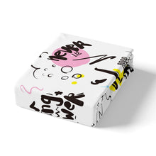 Load image into Gallery viewer, Teens Graffiti Design Duvet Cover Hip Hop Style Bedding Set Youth Graffiti Pattern Comforter Cover for Boys Girls Kids Room Decor Modern Street Culture Bedspread Cover