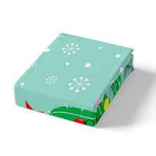 Load image into Gallery viewer, Kids Cute Cactus Printed Duvet Cover Christmas Theme Botanical Bedding Set Cartoon Green Plants Comforter Cover for Boys Girls Children Bedroom Decor Xmas Gift Bedspread Cover