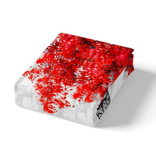 Load image into Gallery viewer, Eiffel Tower Bed Sheet Set Gray Chic Paris Theme Bedding Set for Kids Boys Girls Teens French Cityscape Printed Decor Fitted Sheet Red Tree Leaf Bed Cover 2/3Pcs