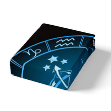 Load image into Gallery viewer, Constellation Pattern Fitted Sheet Boho Arrow Bedding Set Sart Geometry Pattern Bed Sheet Set for Children Kids Boys Girls Microfiber Blue Galaxy Bed Cover Room Decor