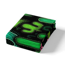 Load image into Gallery viewer, Cactus Printed Bed Sheet Set Skull Pattern Bedding Set For Kids Boys Girls Children Green Botanical Pattern Fitted Sheet Gothic Skeleton Design Decor Bed Cover