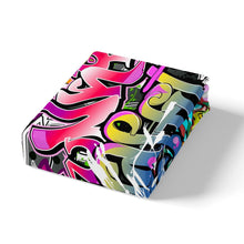 Load image into Gallery viewer, Boys Hippie Graffiti Style Bed Sheet Set Teens Hip Hop Fitted Sheet Cartoon Graffiti Pattern Bedding Set For Kids Street Culture Theme Bed Cover Ultra Soft Room Decor