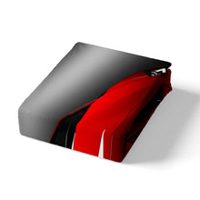 Load image into Gallery viewer, Men Race Sports Car Bedding Set Extreme Sports Theme Fitted Sheet for Boys Teens Red Racing Car Model Bed Sheet Set Breathable Cool Automobile Style Bed Cover Room Decor