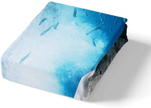 Load image into Gallery viewer, 3D Shark Fish Bedding Duvet Cover Queen 3 Piece Hawaiian Beach Theme Bedding Set Underwater Children Bedspread Cover Ocean Sea Themed Pattern Printed on Blue Comforter Cover for Kid Boy Girls Teen