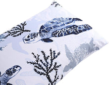 Load image into Gallery viewer, Coast Bedding Set Sea Turtle Duvet Cover Set for Kids Beach Comforter Cover Set