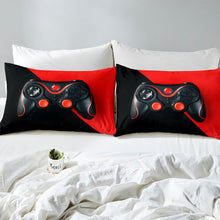 Load image into Gallery viewer, Feelyou Games Controller Comforter Cover, Boys Decorative Bedding Set with Zippers Ties,Teens Duvet Cover Set
