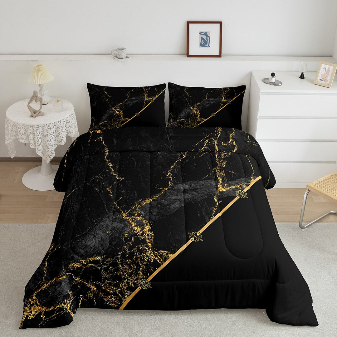 Racing Motorcycle Comforter Set ,Teal Neon Lights Honeycomb Bedding Set Dirt Bike Motocross Quilt Moto Extreme Sports Duvet Insert,Black White Lattice Buffalo Plaid Decor