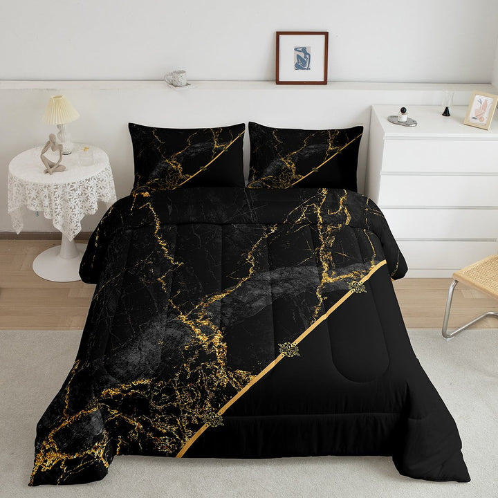 Racing Motorcycle Comforter Set ,Teal Neon Lights Honeycomb Bedding Set Dirt Bike Motocross Quilt Moto Extreme Sports Duvet Insert,Black White Lattice Buffalo Plaid Decor