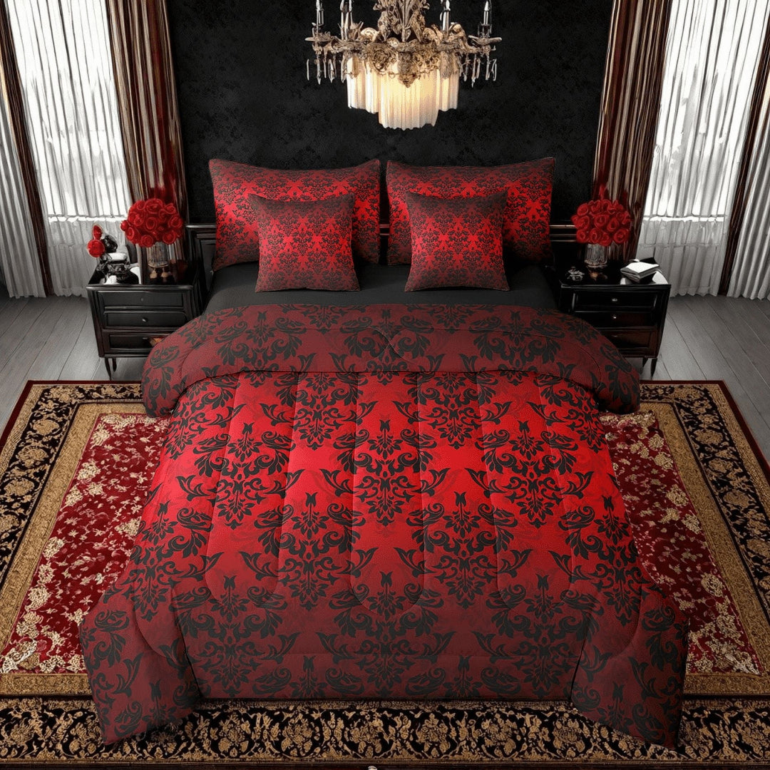 Erosebridal Bohemian Paisley Bedding Sets Twin Size,Hippie Mandala Comforter Sets with Sheets,Southwestern Decoration,Reversible,7pcs