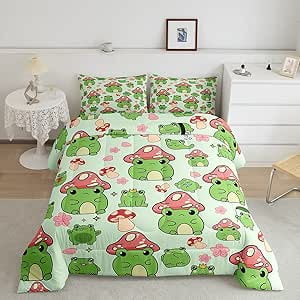 Rainbow Comforter Colorful Stripes Comforter Set ren Multicolor Bedding Set Room Decor Cute Kawaii Girly Duvet Set