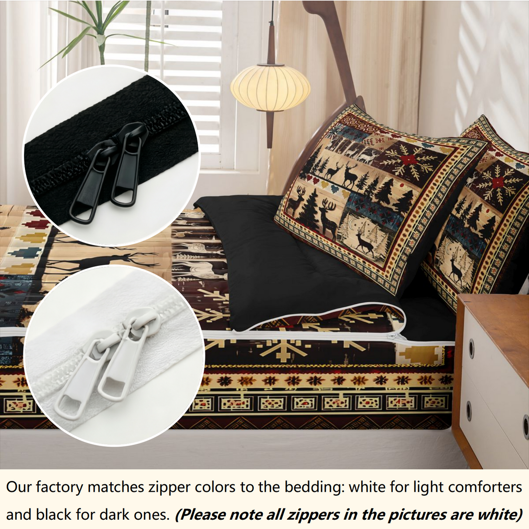 meiyoeat Personalized Monogrammed Gifts Zipper Full Size Comforter Sets with Fitted Sheet and 2 Pillowcases For Bow Lovers,Pink Bowtie Letter L Zipper Bedding Set,4-Piece