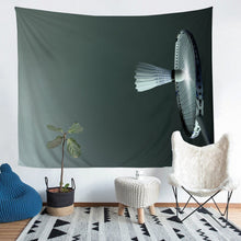 Load image into Gallery viewer, Badminton Wall Hanging for Kids Room Bedroom Living Room, Entertainment Sports Theme Wall Blanket Soft Lightweight Tapestry Wall Hanging,S M L XL
