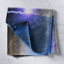 Load image into Gallery viewer, Galaxy Wall Hanging for Kids Room Bedroom Living Room, Lightning Strikes the Stele Pattern Wall Blanket Outer Space Tapestry Wall Hanging,S M L XL
