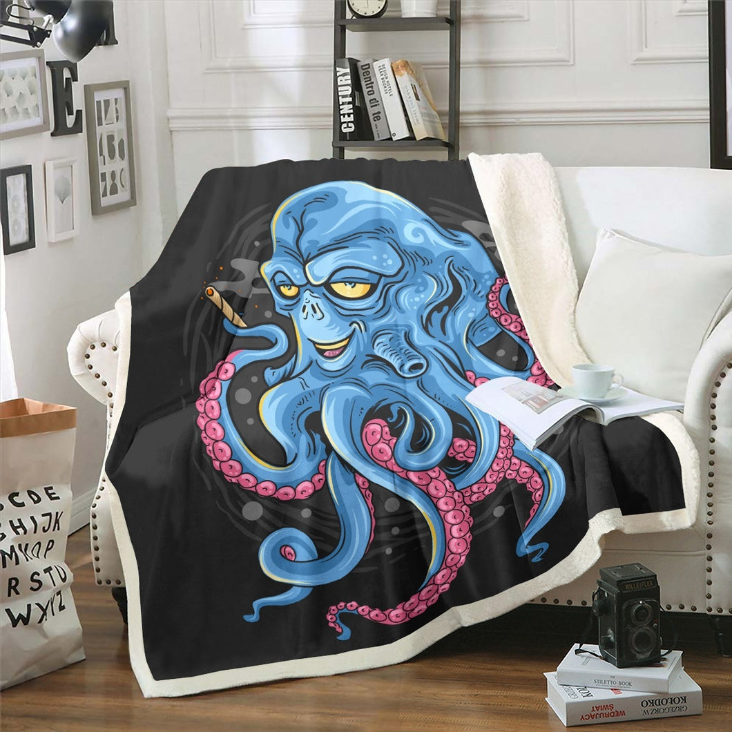 Octopus cheap throw blanket