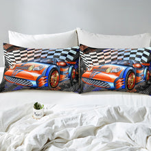 Load image into Gallery viewer, Boys Sports Car Bedding Set Boys Kids Extreme Sports Comforter Cover Teens Speed Racing Car Duvet Cover Automobile Style Quilt Cover,Room Decor 2/3Pcs Bedding
