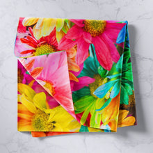 Load image into Gallery viewer, Colorful Sunflowers Tapestry Kids Girls Woman Floral Print Tapestries Wall Hanging Blossom Flowers Bedding Throw Blanket Botanical Pattern Wall Blanket,Bedding Collection
