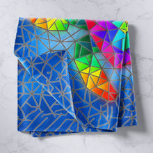 Load image into Gallery viewer, Sea Turtle Tapestries Wall Hanging for Kids Boys Teens Triangle Geometric Patterns Bedding Throw Blanket Colorful Turtle Tapestry Abstract Art Wall Blanket,Bedding Collection
