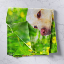 Load image into Gallery viewer, Dog Printed Wall Blanket Cute Pet Dog Tapestry For Kids Men Women Adults 3D Animal Theme Wall Hanging Lovely Puppy Pattern Decor Wall Art Green Nature
