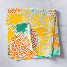 Load image into Gallery viewer, Pineapple Wall Blanket Tropical Fruit Print Tapestry for Kids Girls Women Fresh Pineapple Pattern Decor Wall Hanging Orange Cartoon Design Wall Art
